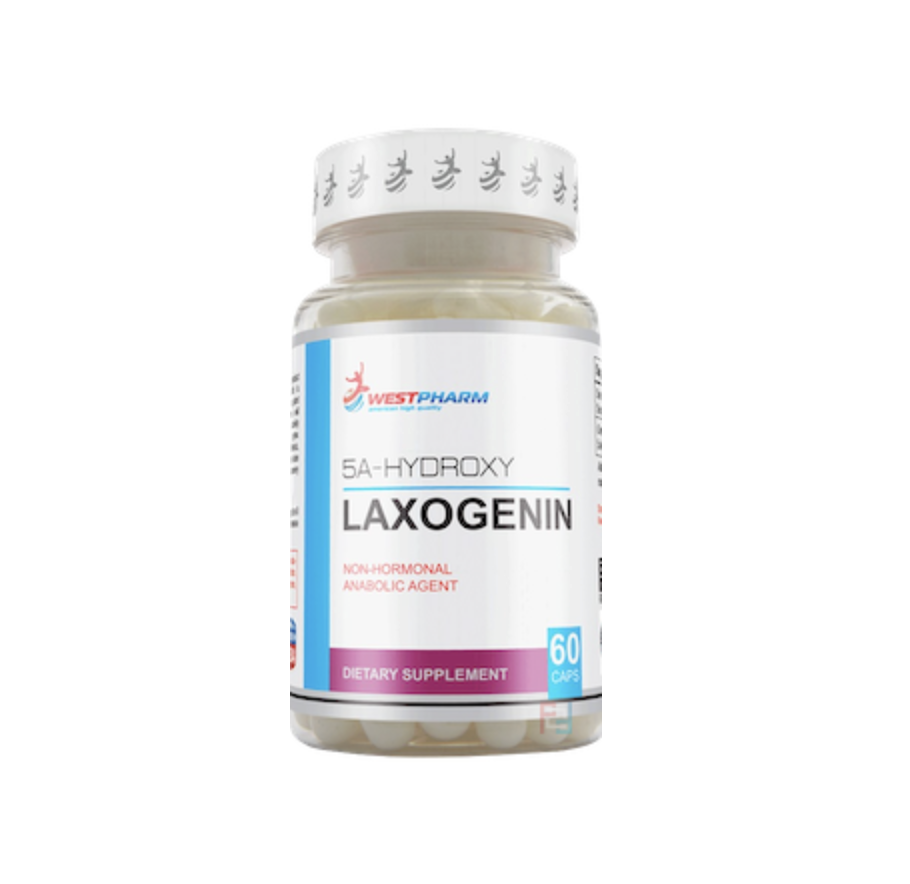 Laxogenin, WestPharm, 100 mg, 60 caps